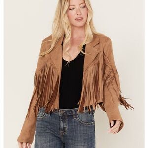 Saints & Hearts fringe jacket